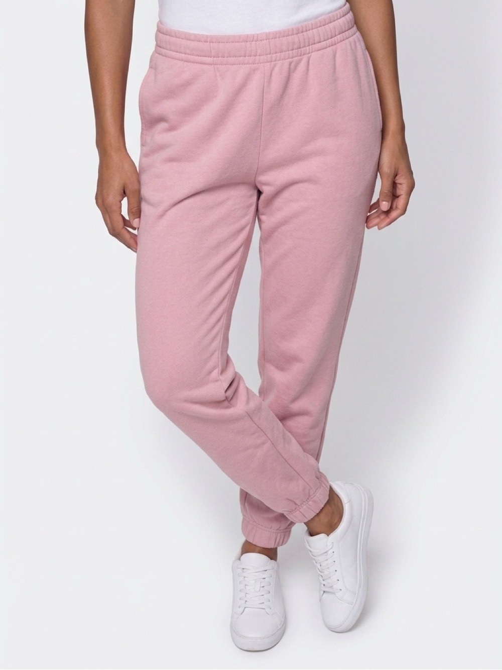 GAP Dusty Pink Fleece Joggers